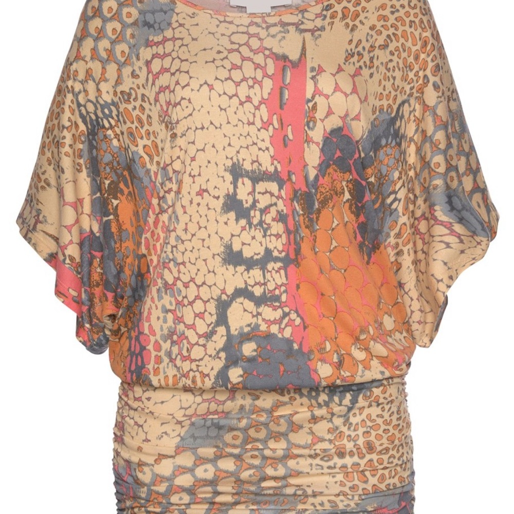 VENUS Woman’s Lascana Abstract Banded Convertible Dress Sz S SKU: 0827-63 - Picture 3 of 7